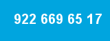 922 669 65 17